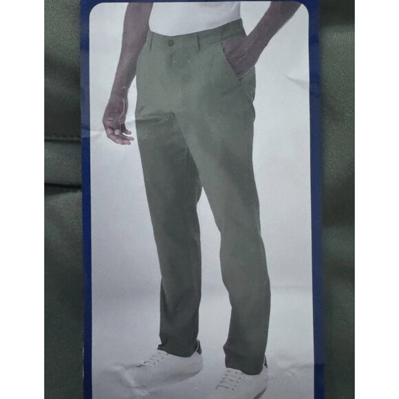 Mens Pants Size 32x29 Green 32 Degrees Cool Regular Fit Stretch Performance - Picture 10 of 10